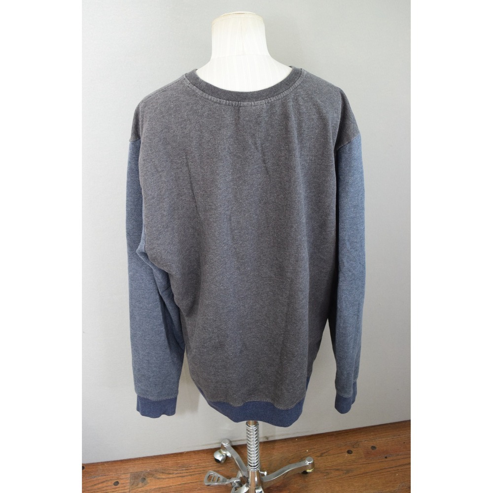 Patagonia Flying Fish Sweatshirt XL Grey Blue Two Tone Organic Cotton 39473 - Picture 3 of 6